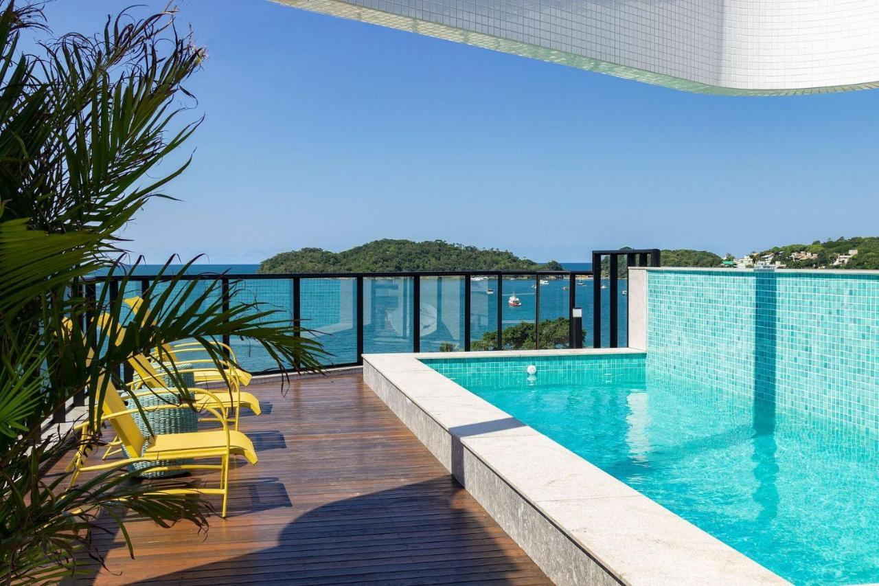 Aion Suites 303 - Lindo Apartamento Com Vista Para O Mar, A 60M Da Praia De Bombinhas, Com Piscina E Academia No Rooftop. Extérieur photo