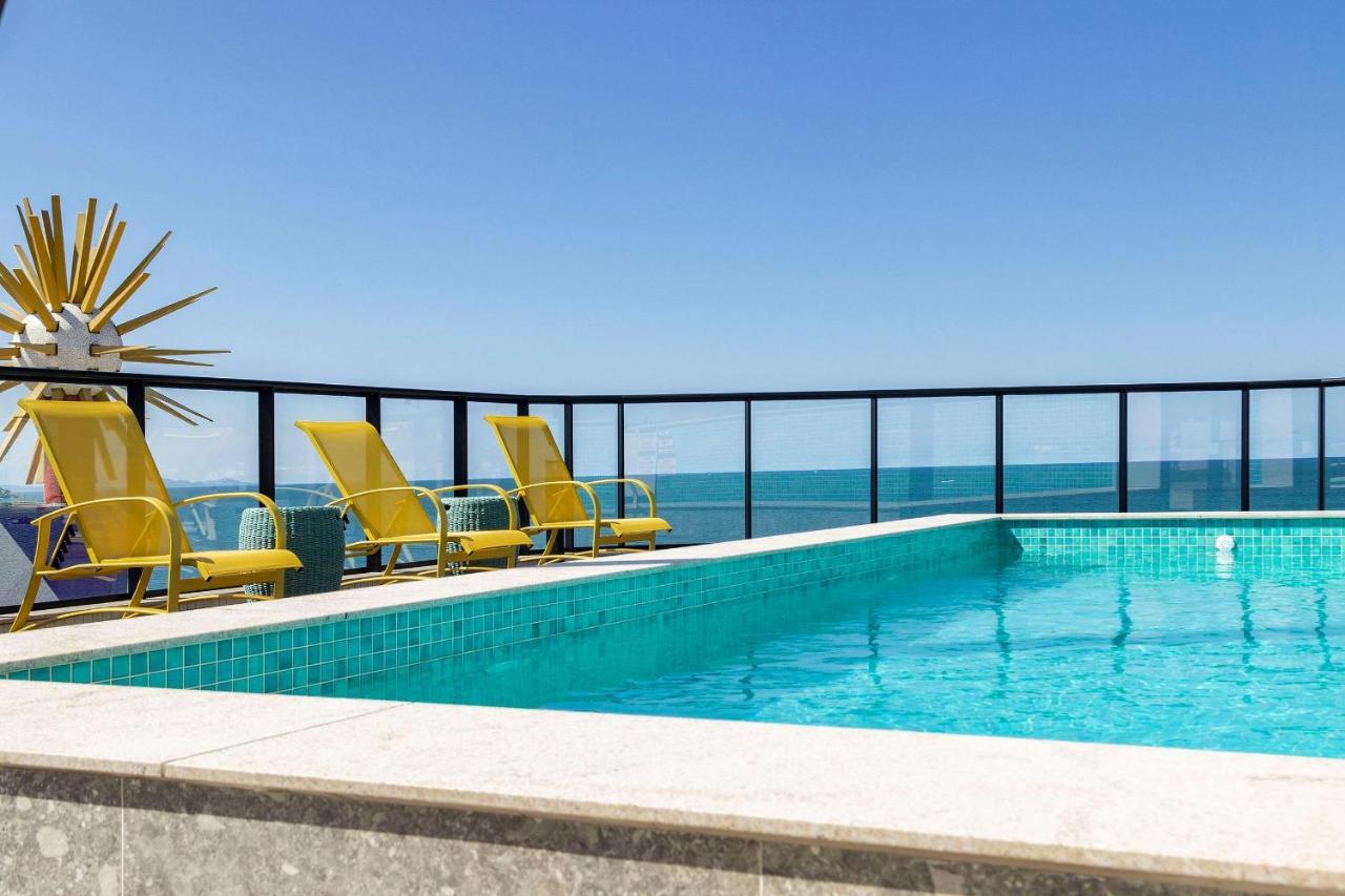 Aion Suites 303 - Lindo Apartamento Com Vista Para O Mar, A 60M Da Praia De Bombinhas, Com Piscina E Academia No Rooftop. Extérieur photo